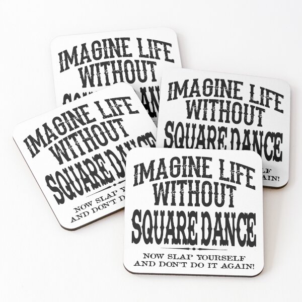 Item preview, Imagine BLK designed and sold by Square Dancing Gifts & Merchandise.