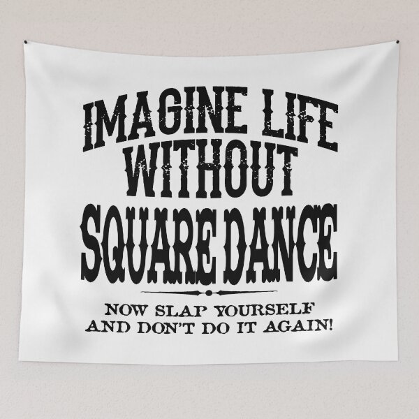 Item preview, Imagine BLK designed and sold by Square Dancing Gifts & Merchandise.