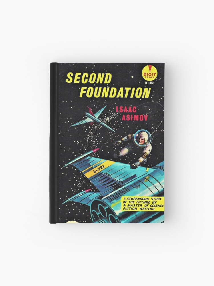 Cuaderno de tapa dura «Segunda Fundación - Isaac Asimov» de TheWhiteBear |  Redbubble