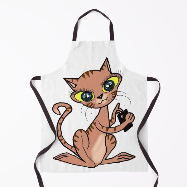 Item preview, Animal ( cat ) : playing a cell phone  designed and sold by Shirley cute art .