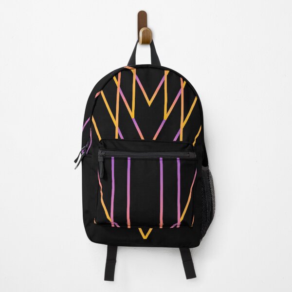 Item preview, Orange pink triangle modern abstract geometric designed and sold by Carolina Salazar.