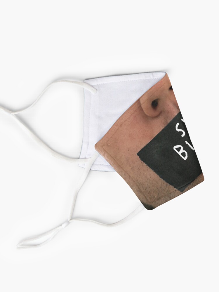 Alternate view of She Blocked Me Mask