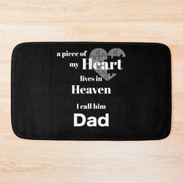 Item preview, A piece of my heart is in Heaven - I call him Dad designed and sold by Magic-Moon.