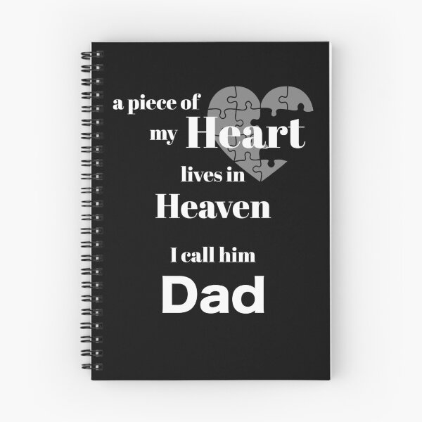 Item preview, A piece of my heart is in Heaven - I call him Dad designed and sold by Magic-Moon.