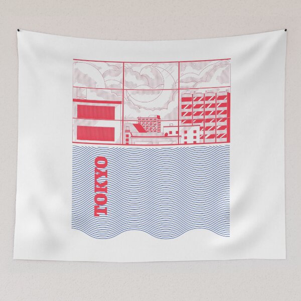 Item preview, Tokyo Window Graphic designed and sold by SobaWaveStudio.