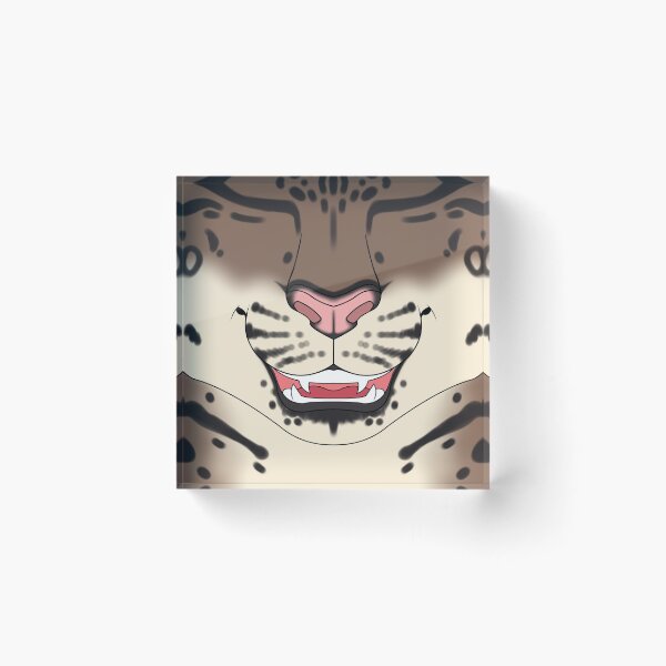 Item preview, Brown Snow Leopard Face designed and sold by KeishaMaKainn.