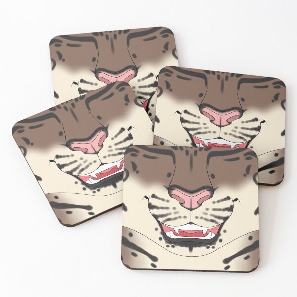 Item preview, Brown Snow Leopard Face designed and sold by KeishaMaKainn.
