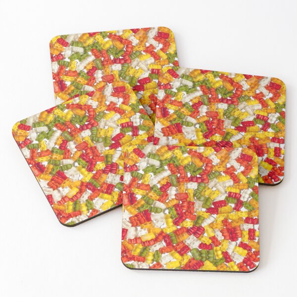 Item preview, Wall of Gummi Bears - Gummy Candy  designed and sold by gift-of-art.