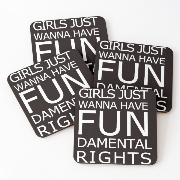 Item preview, Girls just wanna have fundamental rights designed and sold by BeeKindCyprus.
