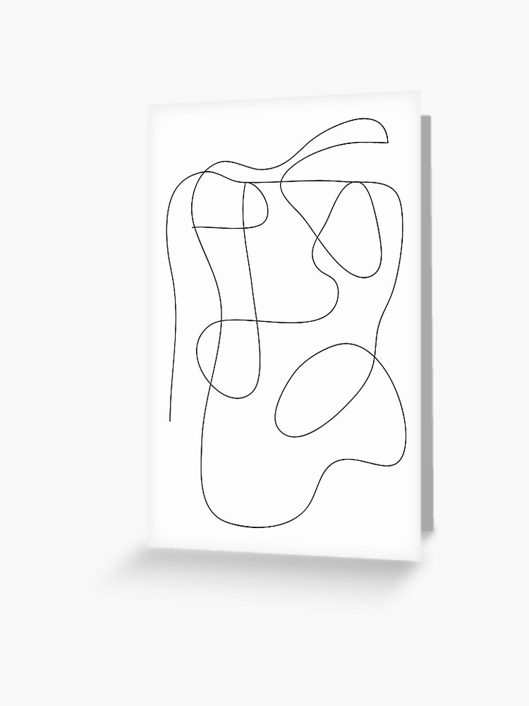 Abstract Face Line Drawing Wall Art, Female Minimalist Line Art Wall Decor Line  Drawing Print, Printable Downloadable Print – Vanco Design Co ⦙ Online Shop