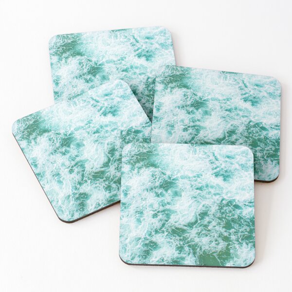 Item preview, blue or white ocean waves  designed and sold by Designhub1000.