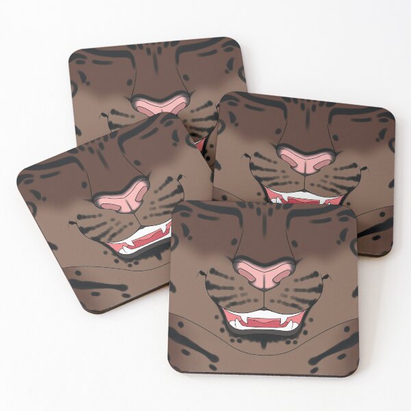 Item preview, Chocolate Snow Leopard Face designed and sold by KeishaMaKainn.