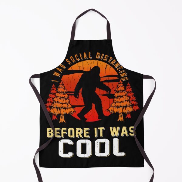 Item preview, I Was Social Distancing Before It Was Cool Introvert Bigfoot designed and sold by moime257.