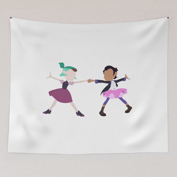 Item preview, Luz y Amity bailando - Owl House designed and sold by Makieroon.