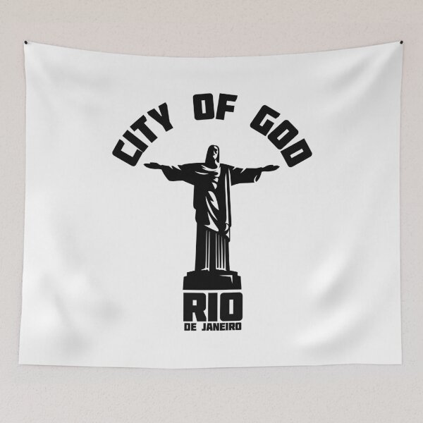 Aperçu de l'œuvre Rio De Janeiro Ville de Dieu créée et vendue par DesignMonster.