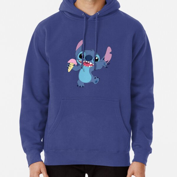 Heart Lilo and Stitch Ohana Xmas Gift Mens Sweatshirt Unisex Pullover Top