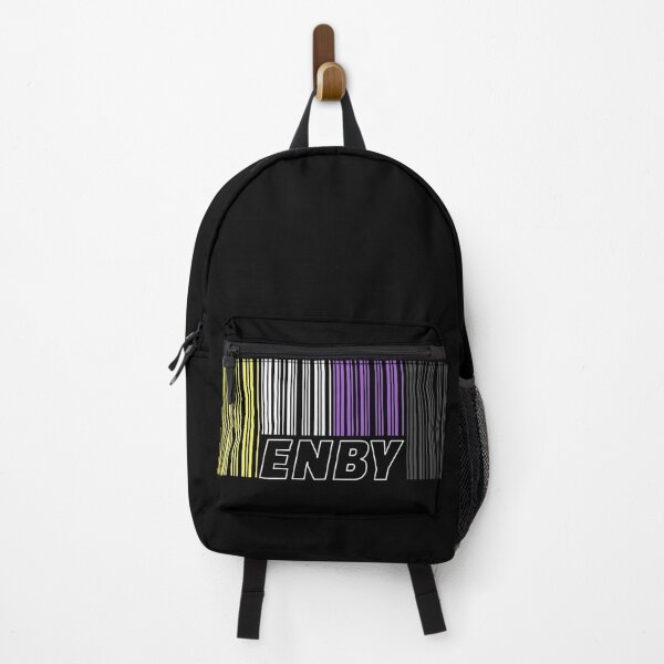 Item preview, ENBY Nonbinary Flag Barcode designed and sold by playloud.