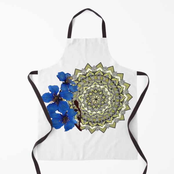 Item preview, Royal blue magnolia mandala designed and sold by paviash.