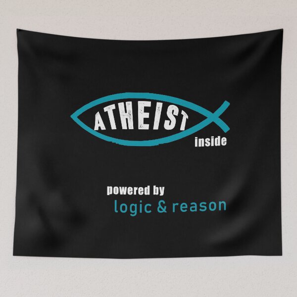 Item preview, Atheist Inside Powered By Logic & reason(atheist) designed and sold by GAJENDRAN R.