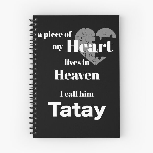 Item preview, A piece of my heart is in Heaven - I call him Tatay designed and sold by Magic-Moon.