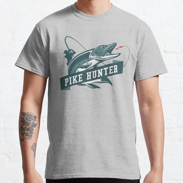Pike Fishing T-Shirts for Sale
