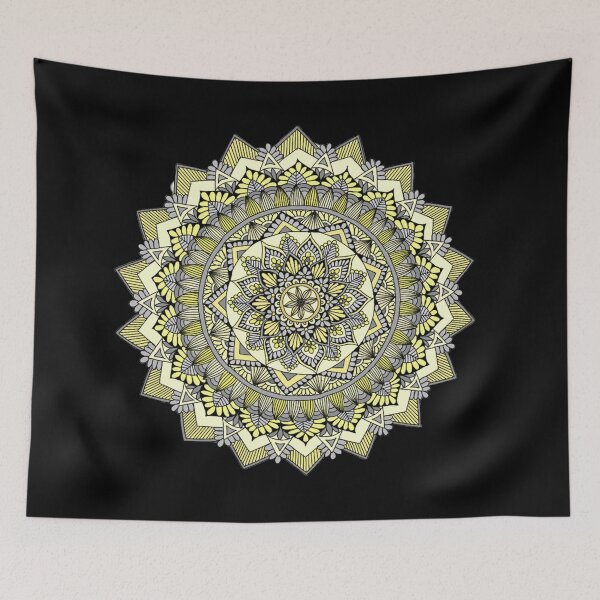 Item preview, Sweet yellow mandala designed and sold by paviash.