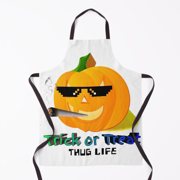 Item preview, Trick or treat Halloween thug life designed and sold by ritach11.