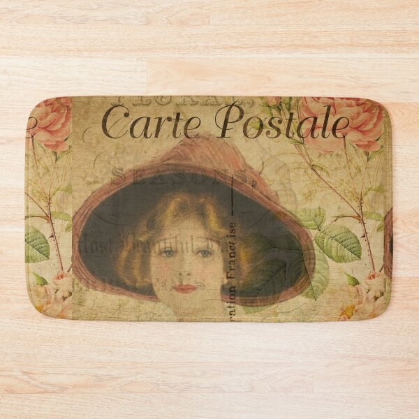 Item preview, Paris Lady Vintage Postcard Carte Postale designed and sold by WizardsWorld.