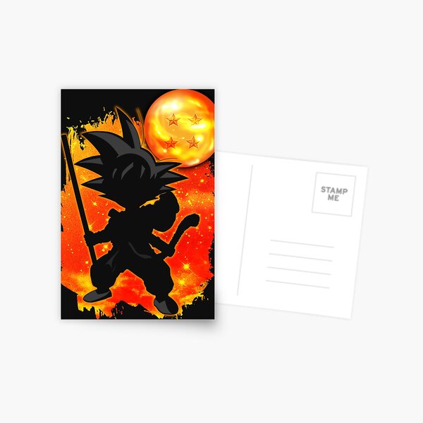Cartes Postales Sur Le Theme Dragon Ball Z Redbubble