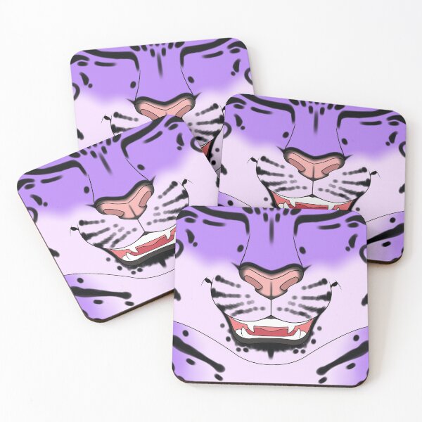 Item preview, Lilac Snow Leopard Face designed and sold by KeishaMaKainn.