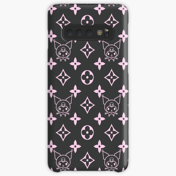 Pink and black inverse emo black bunny alt goth MY MUSIC BUNNY KAWAII PINK JAPANESE LOLITA print Samsung Galaxy Snap Case