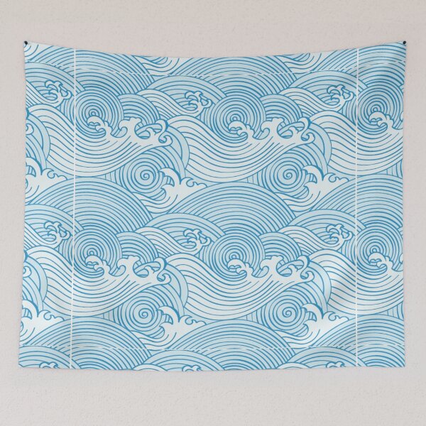 Item preview, zen calming ocean waves designed and sold by lacm2020.