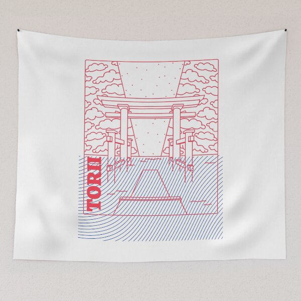 Item preview, Torii Gate Graphic designed and sold by SobaWaveStudio.
