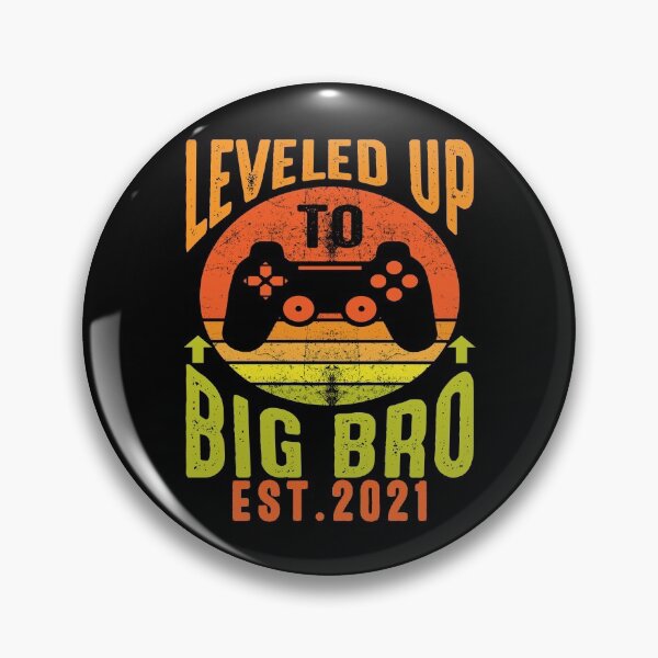Item preview, I Leveled Up To Big Brother Est 2021 Promoted To Big Bro 2021 designed and sold by Julien114.