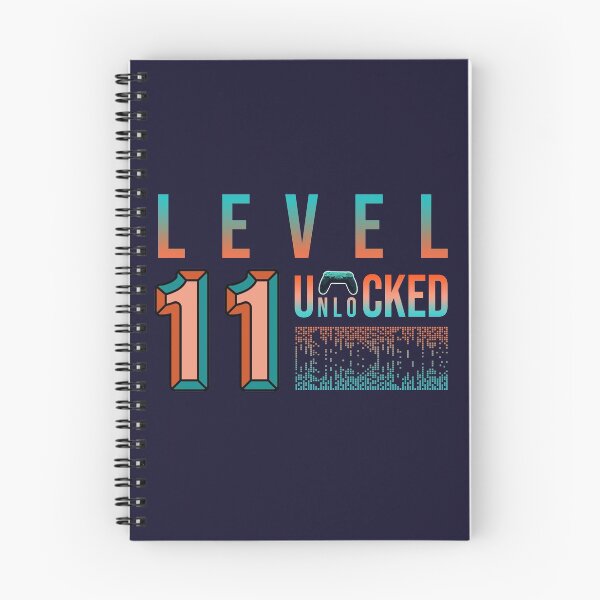Item preview, 11th Birthday Level 11 Unlocked designed and sold by Designhub1000.