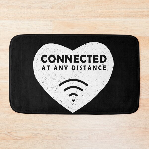 Item preview, Connected at any distance love distress designed and sold by Roy Store.