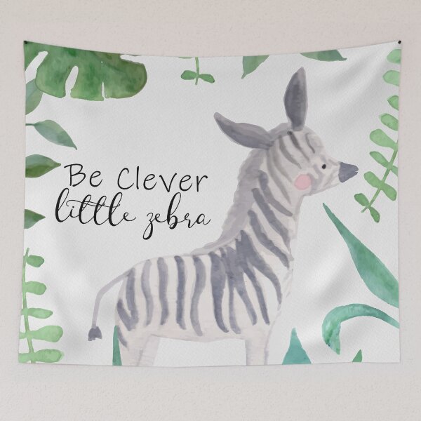Item preview, Be Clever Little Zebra designed and sold by Harpley Design Studio.