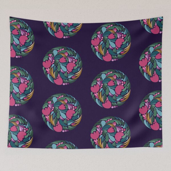 Item preview, Circle of flowers designed and sold by Trine Tollefsen.