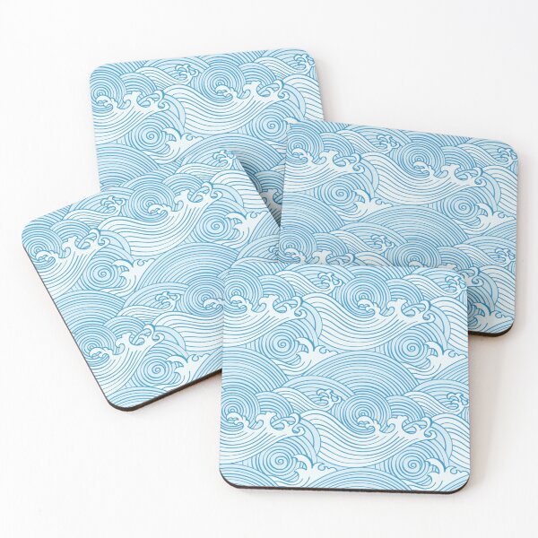 Item preview, zen calming ocean waves designed and sold by lacm2020.
