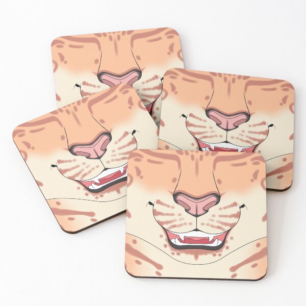 Item preview, Strawberry Blonde Snow Leopard Face designed and sold by KeishaMaKainn.