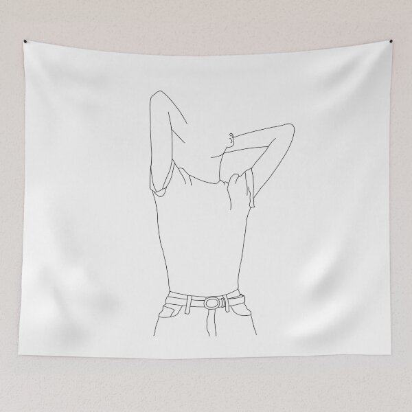 Item preview, Fashion illustration figure - Tara designed and sold by TheColourStudy.