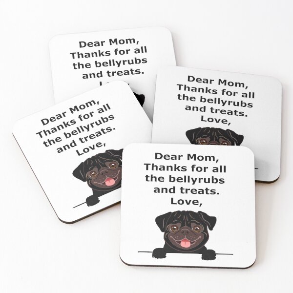 Item preview, Black Pugs Matter designed and sold by Doggy-Style2020.
