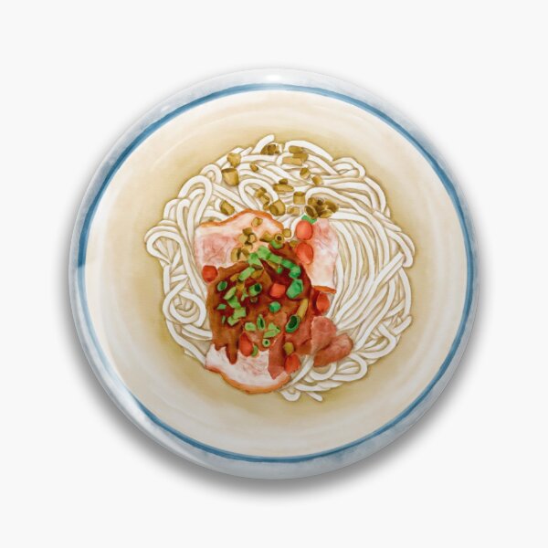 Item preview, Watercolor Illustration of Chinese Cuisine - Guilin Rice Noodle | 桂林米粉 designed and sold by iswenyi.