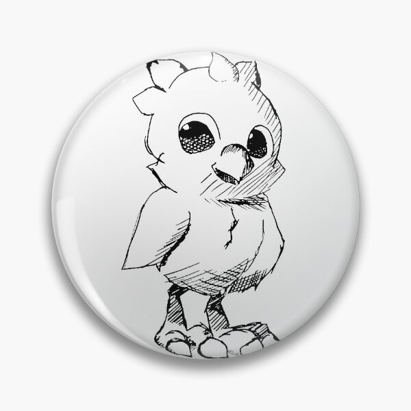 Item preview, Chocobo designed and sold by ToffDesigns.