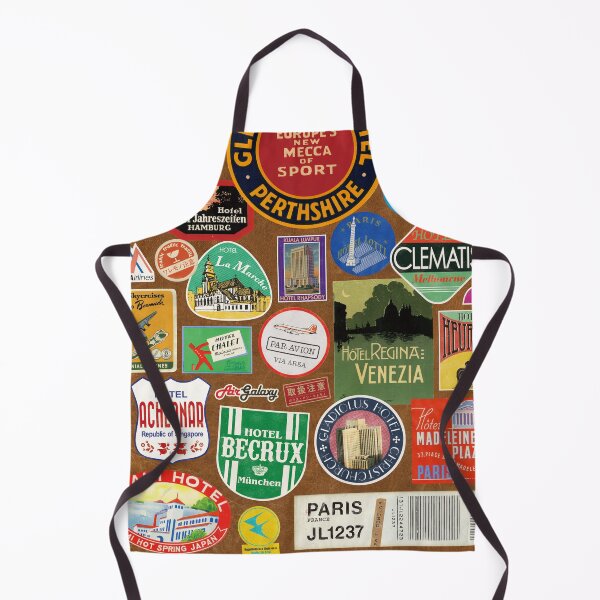 Item preview, Luggage Stickers designed and sold by little vintage store.