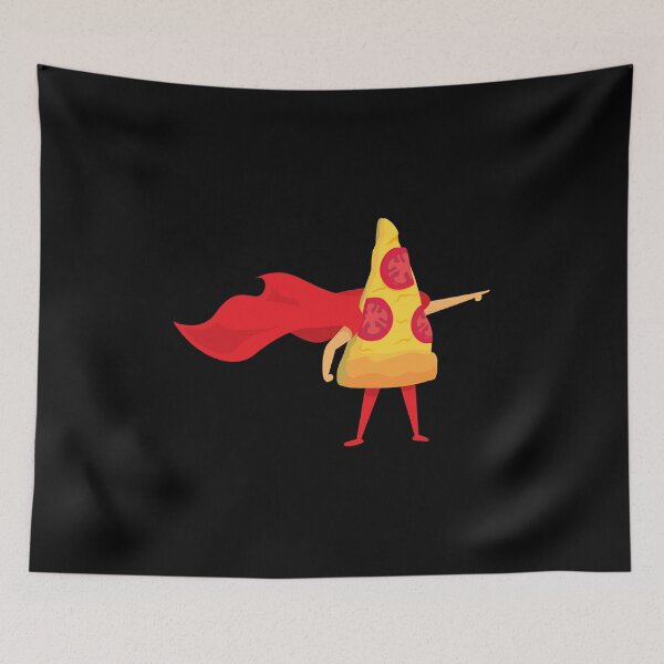 Item preview, Caped Superhero Pizza designed and sold by Maria Simone.