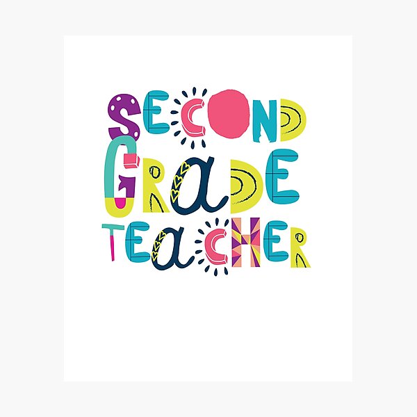 Item preview, Cute 2nd Grade Teacher Gift Idea Back to School designed and sold by betternotes.