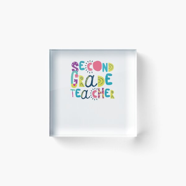 Item preview, Cute 2nd Grade Teacher Gift Idea Back to School designed and sold by betternotes.