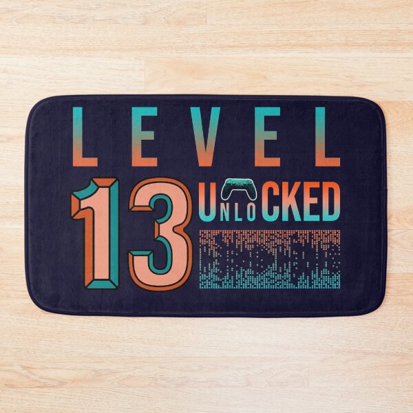 Item preview, 13th Birthday Level 13 Unlocked designed and sold by Designhub1000.