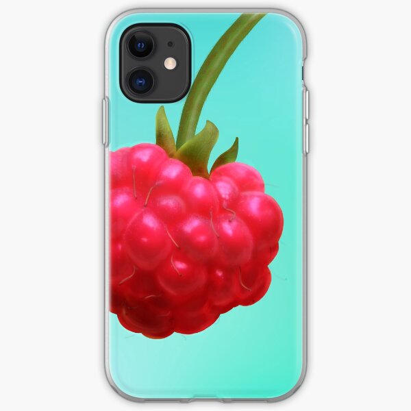Raspberry iPhone Soft Case